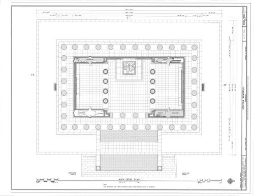 Main level plan.